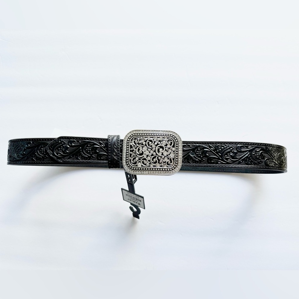 Classic Ariat Womens Rhinestone Filigree Belt - Picture 2 of 5